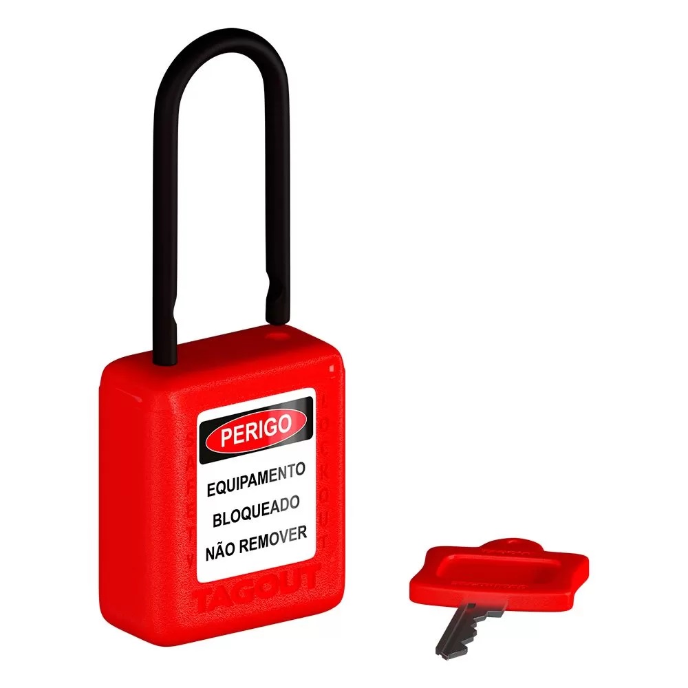 Cadeado de Bloqueio Industrial – Segurança para Equipamentos e Máquinas
