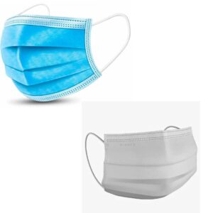 Máscara Descartável de Protecção – Azul ou Branca