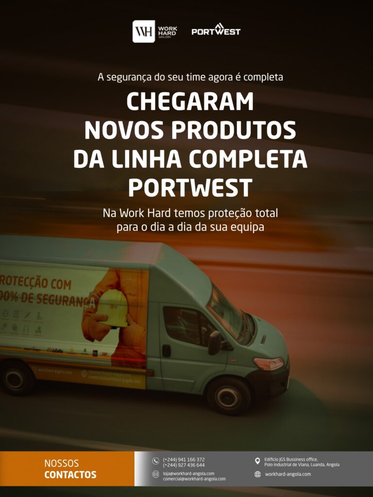 Linhas de Produtos Portwest by Work HardLinhas de Produtos Portwest by Work Hard
