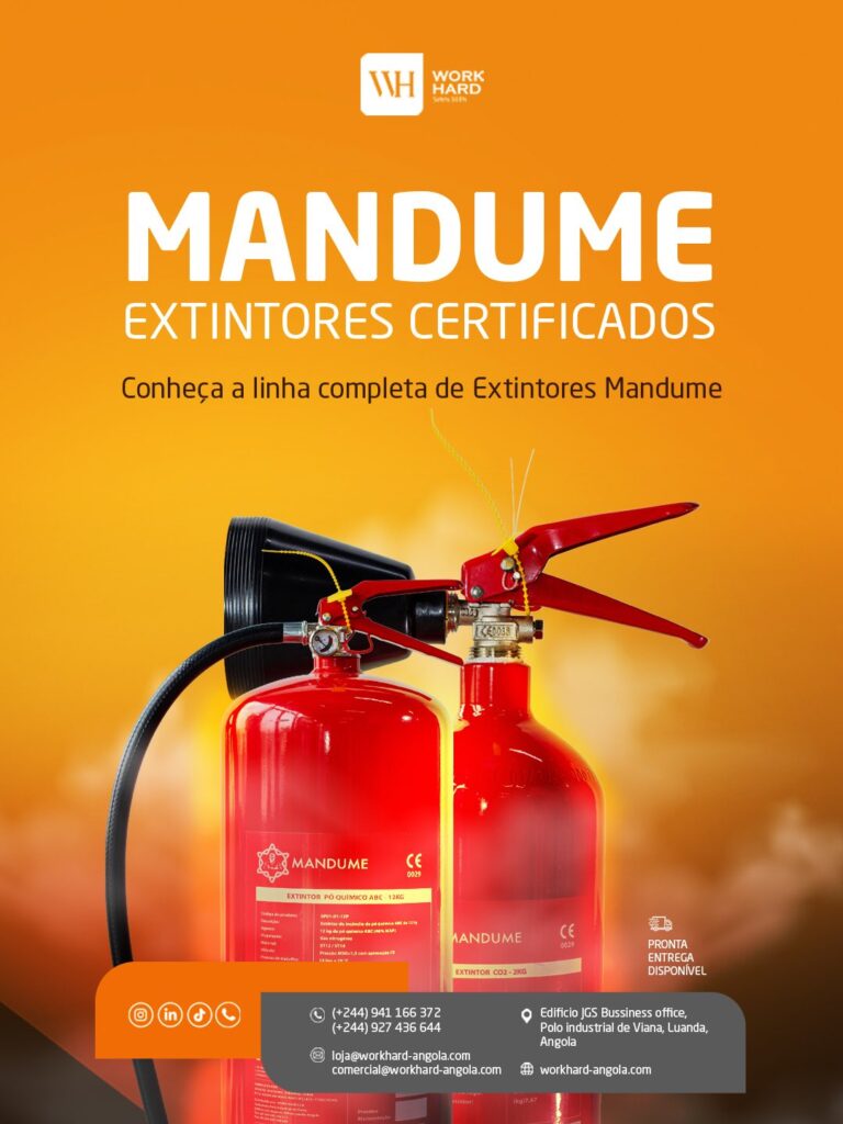 Extintores Mandume by WORK HARD ANGOLA